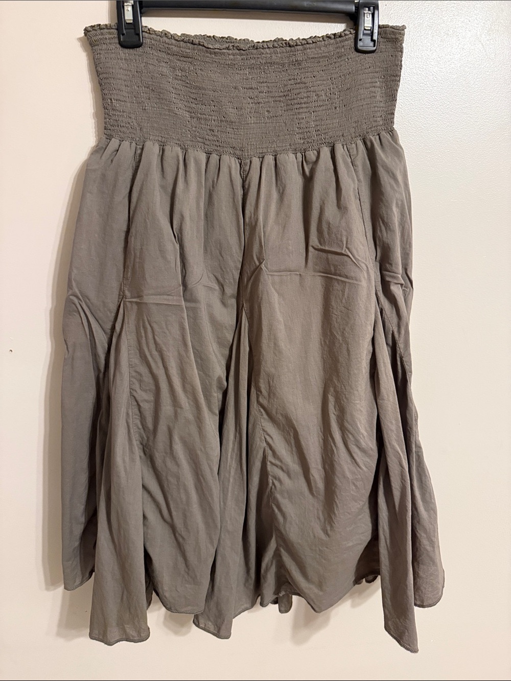 XCVI Wearables Skirt Grunge Asymmetrical Lagenlook USA Slouchy Boho Artsy